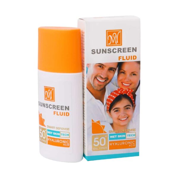 ضد آفتاب فلوئیدی بی رنگ مای SPF50 حجم 50 میلی لیتر