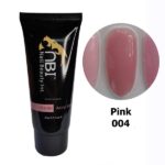 پلی ژل ان بی آی شماره ۰۰۴ pink وزن ۶۰ گرم
