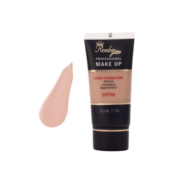کرم پودر فاقد چربی روبی سیما SPF50 شماره 21 حجم 35 میلی لیتر